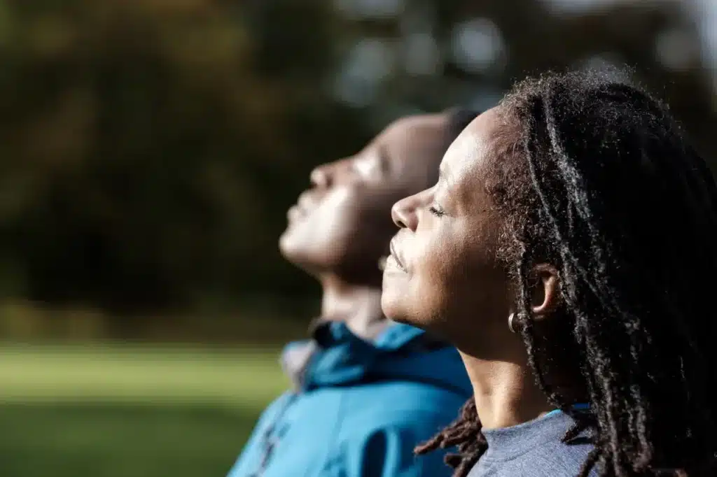 woman considering if a prescription drug rehab in orange county california is right for her.