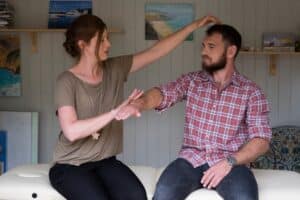 Man going through alcohol withdrawal and in danger of having a seizure